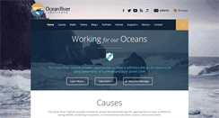 Desktop Screenshot of oceanriver.org